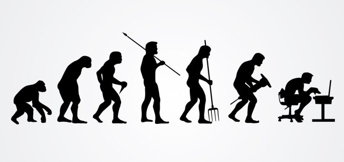 Human (work) evolution: image by VectorOpenStock.com** 